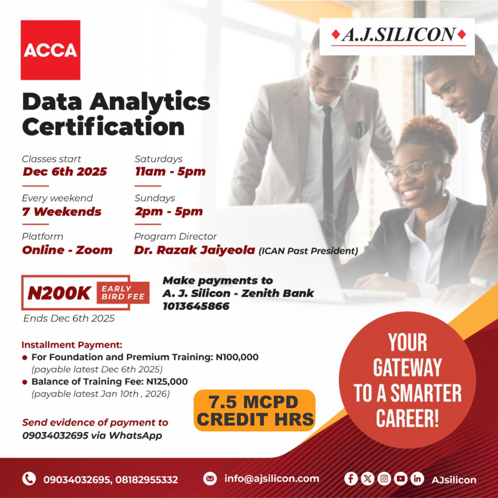🌍 Earn More Dollars. Build Global Career Relevance With ACCA Data Analytics
