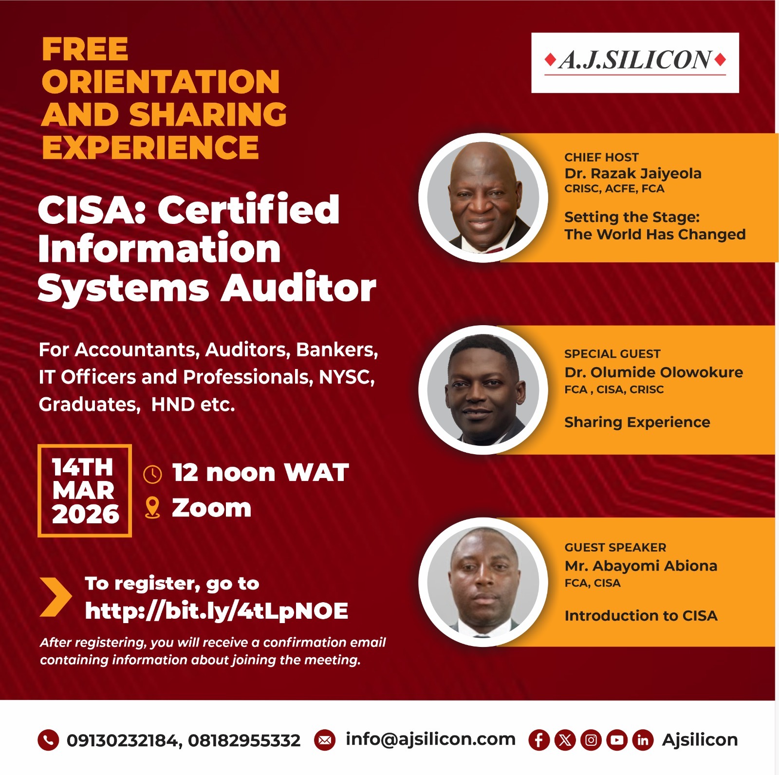 Start Your Path to Global Earnings with CISA