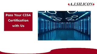 Pass your CISA Certification with us.