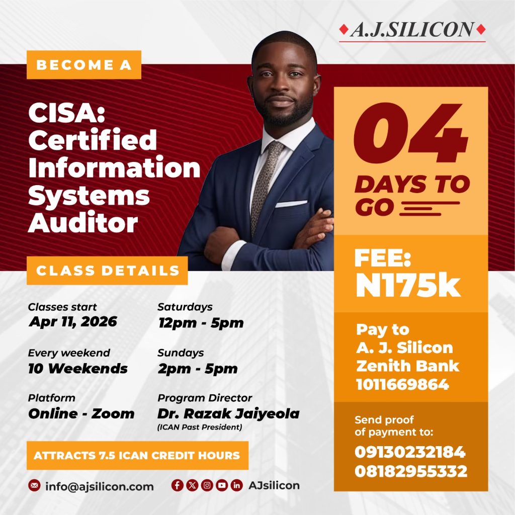 4 Days To Go. CISA. Stop Earning Local. Start Earning Global.