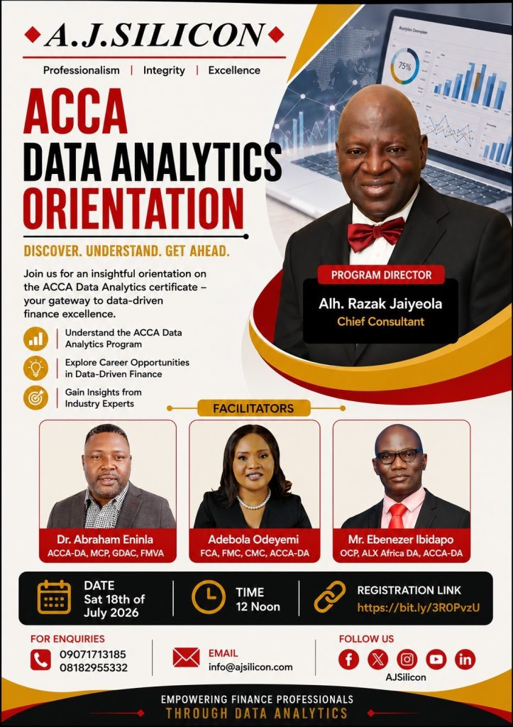 ACCA Data Analytics Orientation